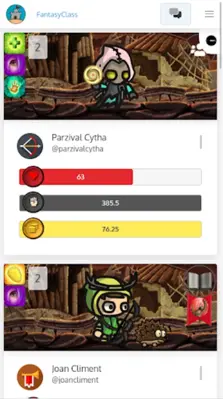 FantasyClass android App screenshot 3
